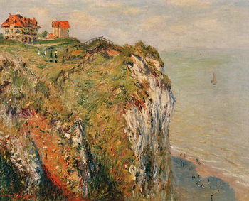 Obraz na płótnie Cliff at Dieppe, 1882