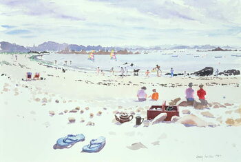 Obraz na płótnie Cobo Bay, Guernsey, 1987
