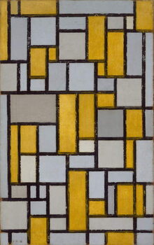 Obraz na płótnie Composition with Grid 1