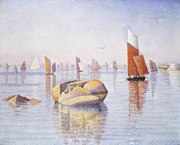 Obraz na płótnie Concarneau, Quiet Morning, 1891