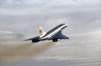 Obraz na płótnie Concorde in flight