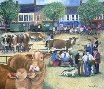 Obraz na płótnie Cow Dealers II