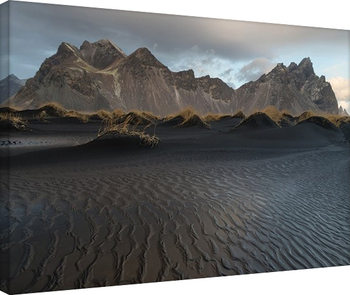 David Clapp - Stokksnes Beach, Iceland Obraz na płótnie