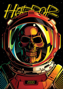 Obraz na płótnie Dead astronaut