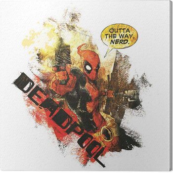 Obraz na płótnie Deadpool - Nerd