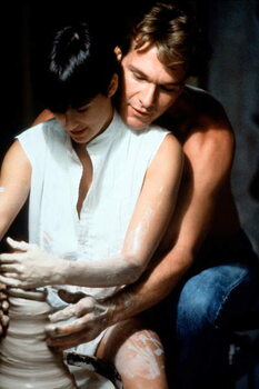 Obraz na płótnie Demi Moore And Patrick Swayze