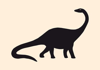Obraz na płótnie Diplodocus, 2020
