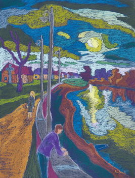 Obraz na płótnie Encouter by Setting Sun, 2008