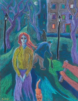 Obraz na płótnie Evening Walk, 2005