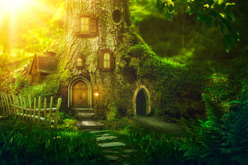 Obraz na płótnie Fantasy tree house
