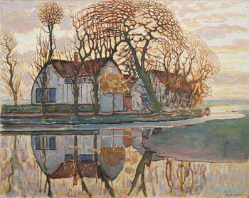 Obraz na płótnie Farm near Duivendrecht