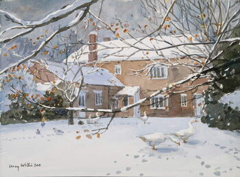 Obraz na płótnie Farmhouse in the Snow, 2011