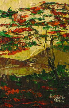 Obraz na płótnie Flamboyant en fleur, 2014