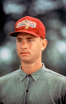 Obraz na płótnie Forrest Gump directed by Robert Zemzckis