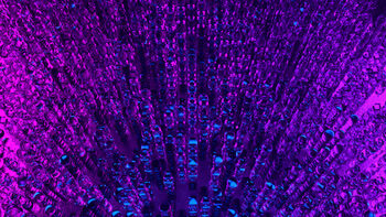 Obraz na płótnie Glass Forest, c.2015-2025