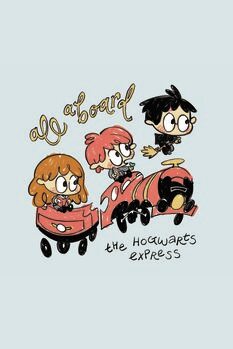 Obraz na płótnie Harry Potter - All aboard to Hogwarts