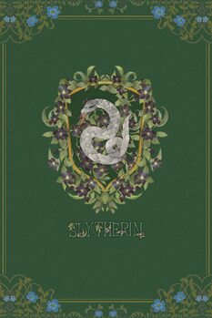 Obraz na płótnie Harry Potter - Slytherin
