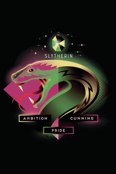 Obraz na płótnie Harry Potter - Slytherin