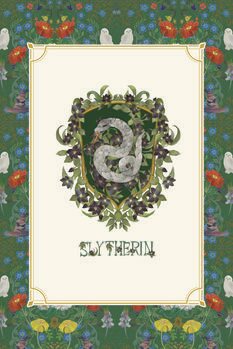 Obraz na płótnie Harry Potter - Slytherin