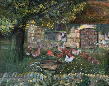 Obraz na płótnie Hen House, 1988