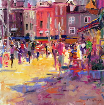 Obraz na płótnie Honfleur Promenade