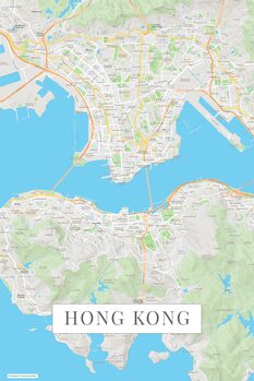 Obraz na płótnie Hong Kong color