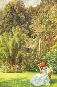 Obraz na płótnie In a Garden