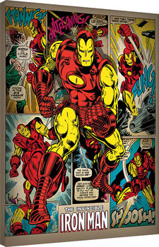 Obraz na płótnie Iron Man - Retro