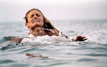 Obraz na płótnie Jaws by Steven Spielberg, 1975