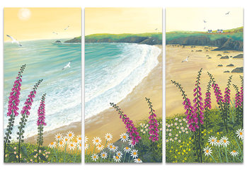 Obraz na płótnie Jo Grundy - Dawn Over Foxglove Bay