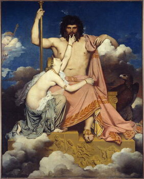 Obraz na płótnie Jupiter and Thetis