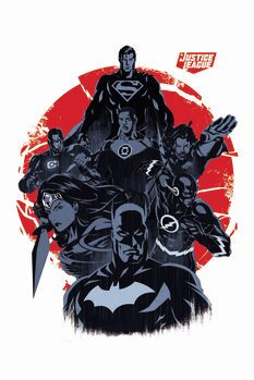 Obraz na płótnie Justice League - Immersive army