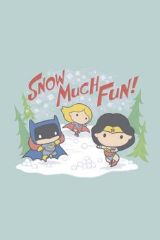 Obraz na płótnie Justice League - Snow much fun!