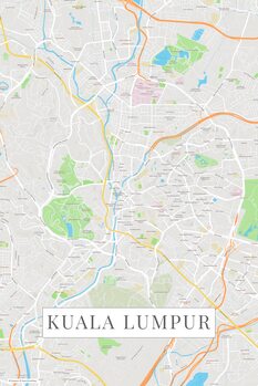 Obraz na płótnie Kuala Lumpur color