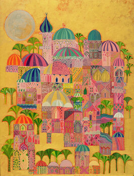 Obraz na płótnie La ville dorée, 1993-94