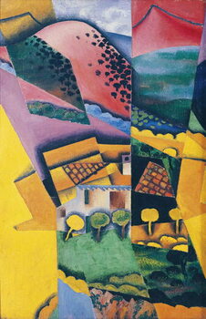 Obraz na płótnie Landscape at Ceret, 1913