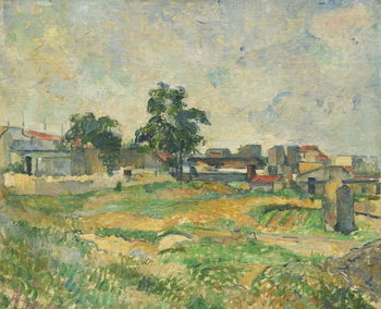Obraz na płótnie Landscape near Paris, c. 1876