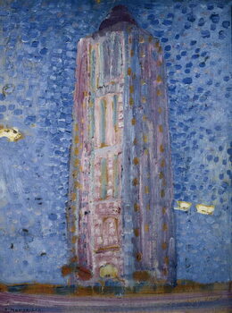 Obraz na płótnie Le phare de Westkapelle, 1909