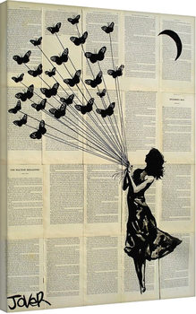 Loui Jover - Butterflying Obraz na płótnie