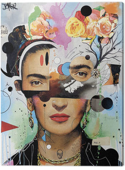 Loui Jover - Kahlo Anaylitica Obraz na płótnie