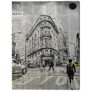 Obraz na płótnie Loui Jover - Midtown Walk