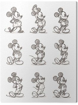 Obraz na płótnie Mickey Mouse - Multi