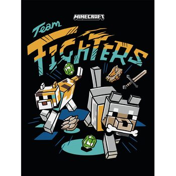 Obraz na płótnie Minecraft - Team Fighters