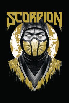 Obraz na płótnie Mortal Kombat - Scorpion