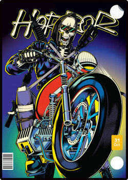 Obraz na płótnie Motorcycle biker poster