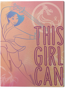 Mulan - This Girl Can Obraz na płótnie