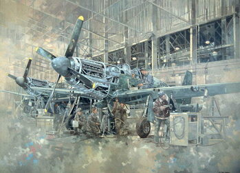 Obraz na płótnie Mustang at Warton