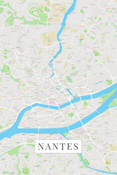 Obraz na płótnie Nantes color