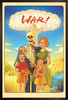 Obraz na płótnie Nuclear war poster