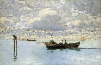 Obraz na płótnie On the Venetian Lagoon
